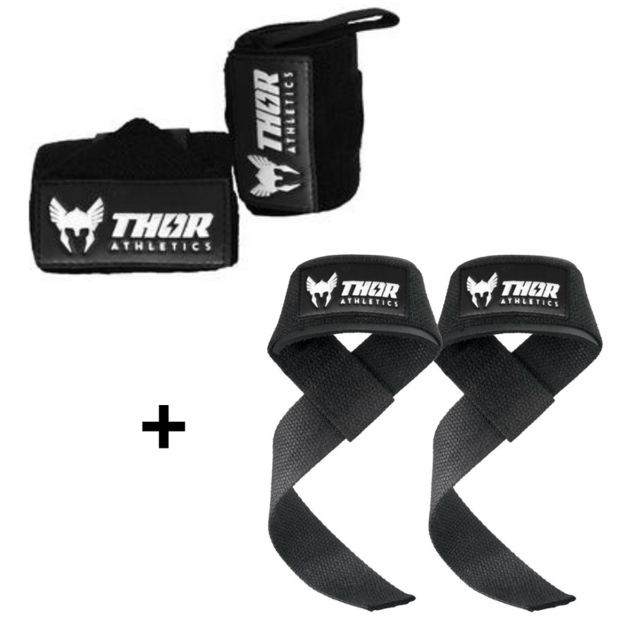 Thor Athletics Lifting Straps + Wrist Wraps, productfoto