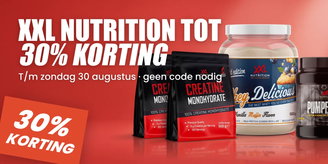 XXL Beyond Your Limits Week · tot 30% korting t/m zondag 30 augustus, geen code nodig