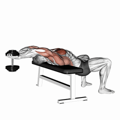 Dumbbell pullover