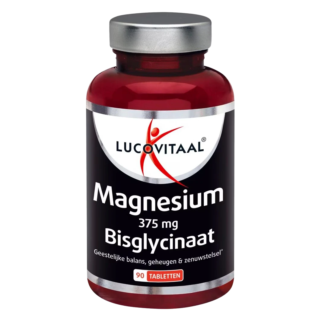 Magnesium Bisglycinaat 375 mg Tabletten