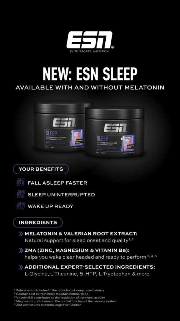 Nieuw - ESN sleep: optimaliseer je slaap