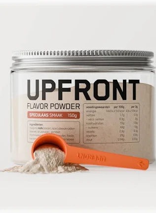 Upfront flavor powder