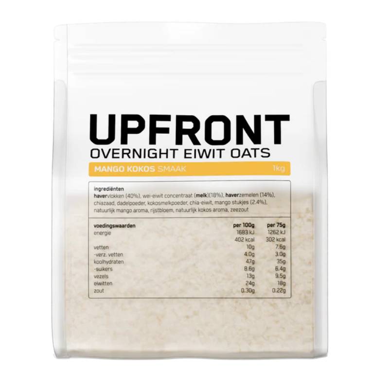 Upfront overnight oats