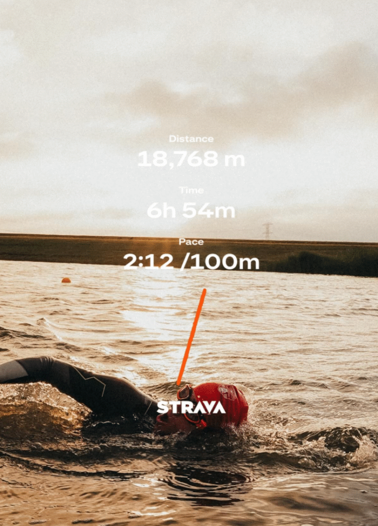 Zwemmen triatlon Teake