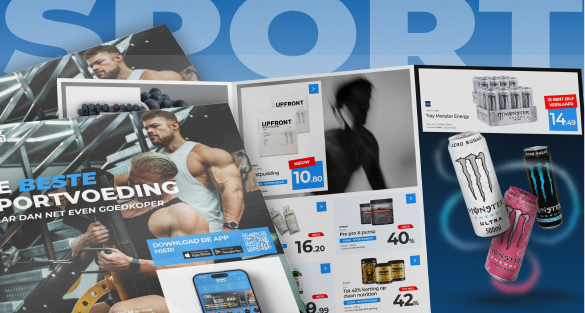 Sportpoeder Folder korting folder