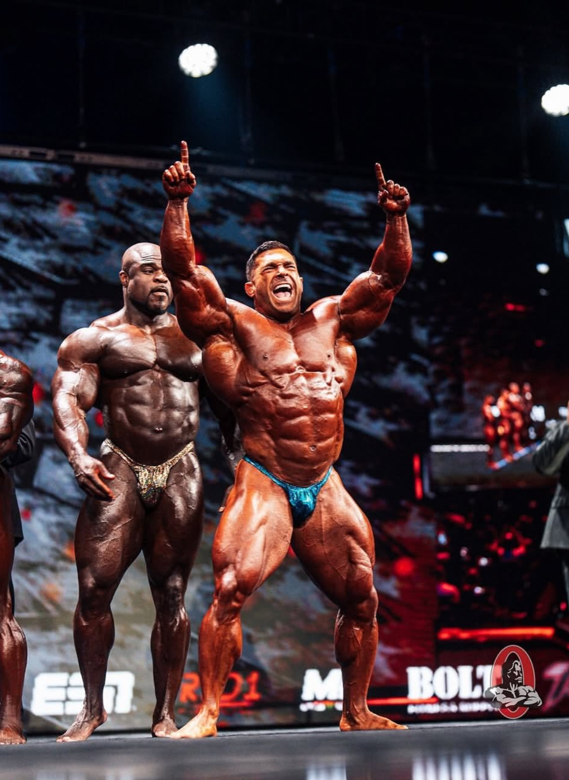 Derek Lunsford wint opnieuw de Mr. Olympia Open-titel
