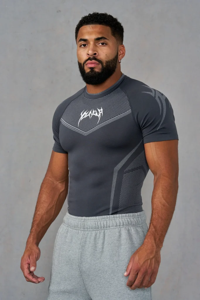 Dark/Grey warrior compression