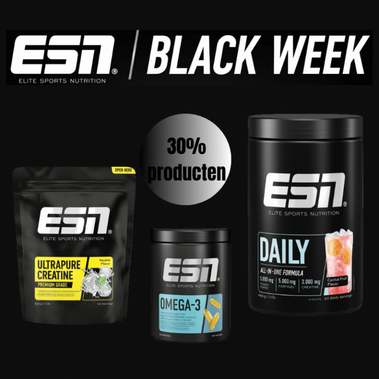 ESN 30% korting blackfriday