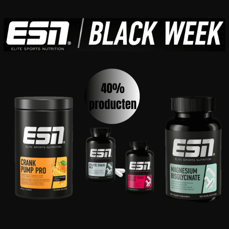 ESN 40% korting blackfriday