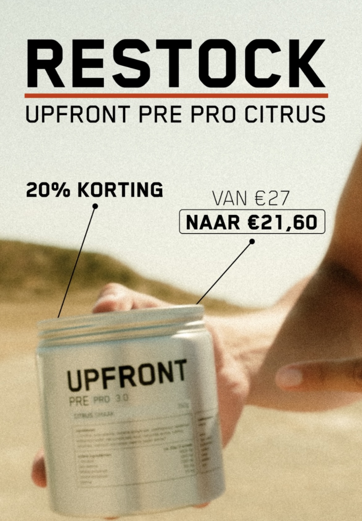 pre pro 3.0 restock Upfront