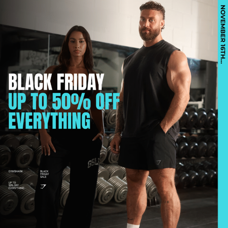 Gymshark black friday 2025