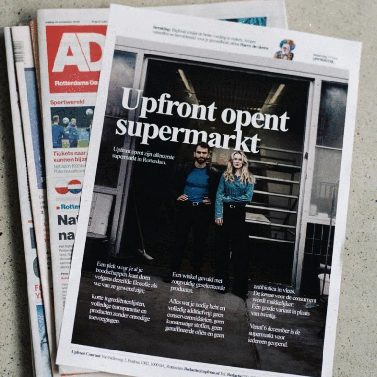 Upfront supermarkt