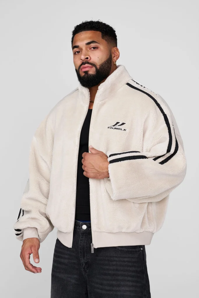 Youngla Streetwear Sherpa Jacket