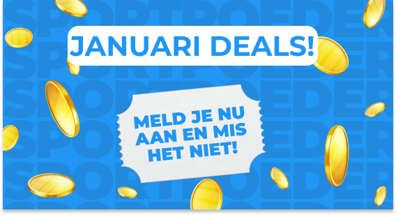 Januari deals kortingen codes aanmelden