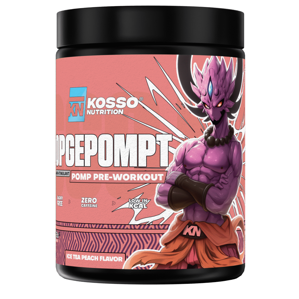 KossoNutrition opgepompt non-stim pre
