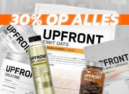 UPFRONT sale januari korting kortingscode