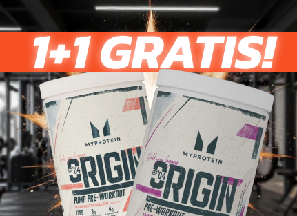 MyProtein Pre workout origin exclusief korting