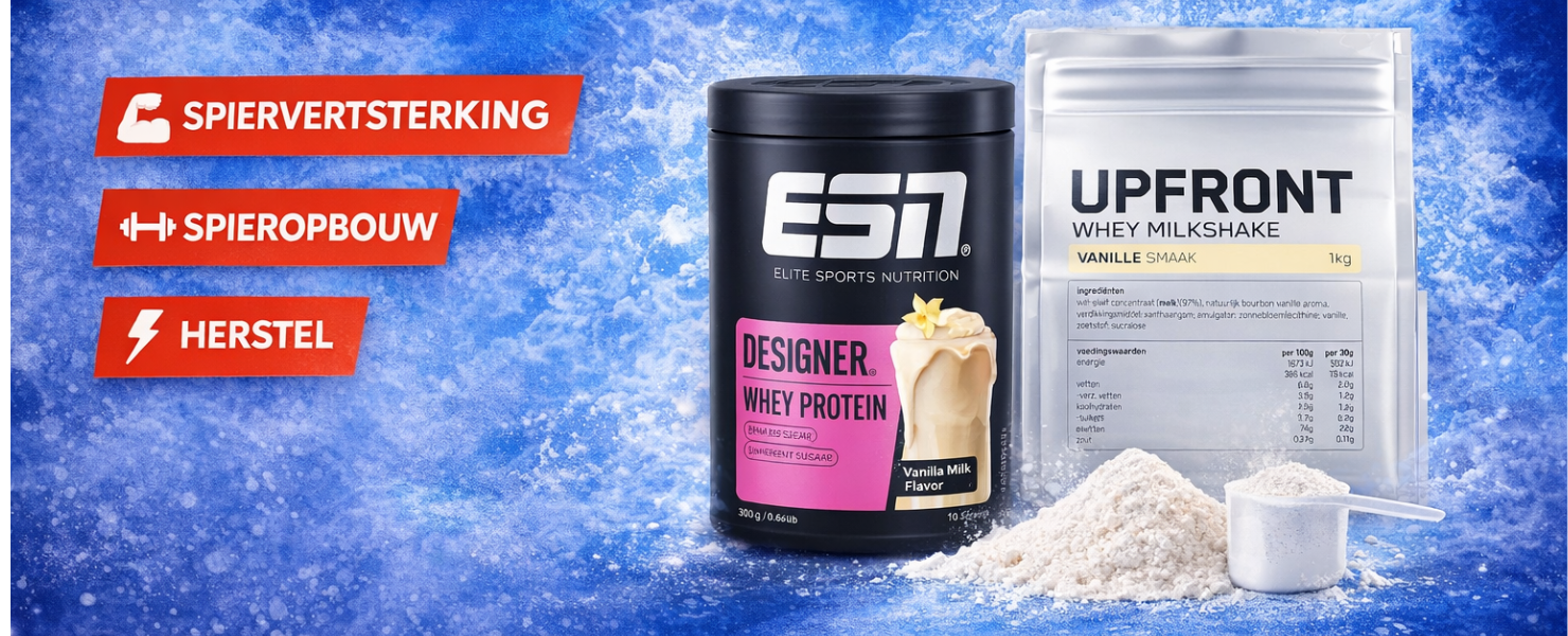 Whey protein vergelijken prijs