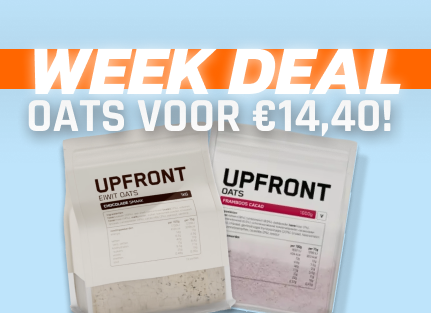 Upfront oats deal korting
