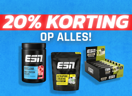ESN 20% korting