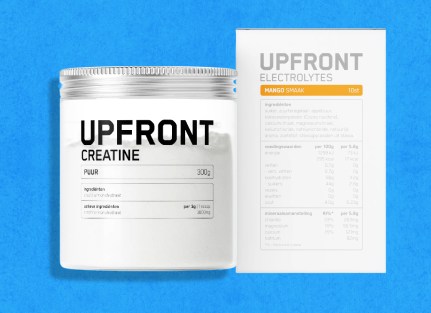 UPFRONT creatine en electrolyte deal