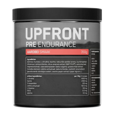 Upfront pre endurance