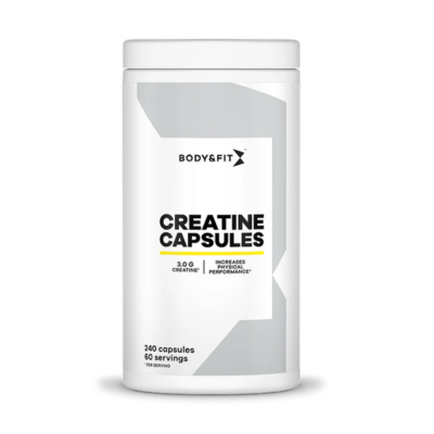 Creatine capsules body en fit