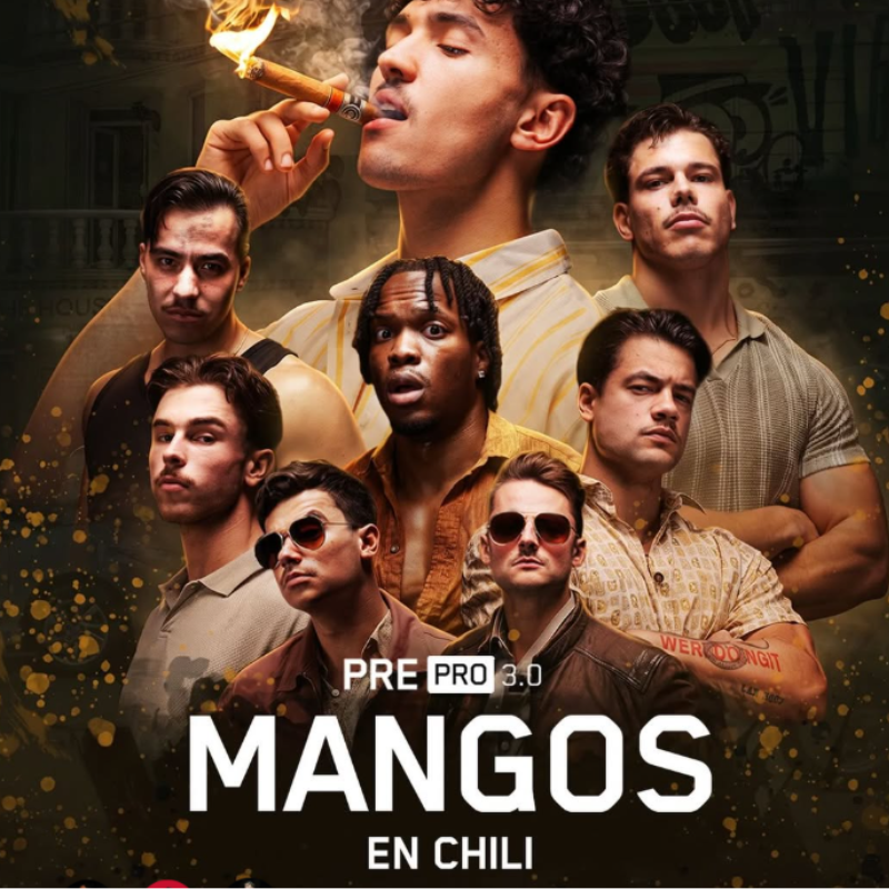 Upfront atleten voor de nieuwe pre pro 3.0 mangos en chili