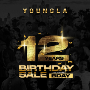 YoungLA birthday sale 2026