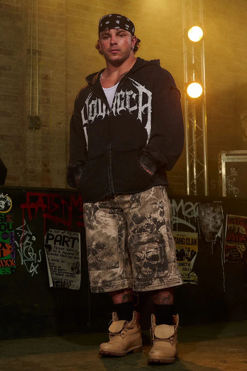 YoungLA hardstyle zip up