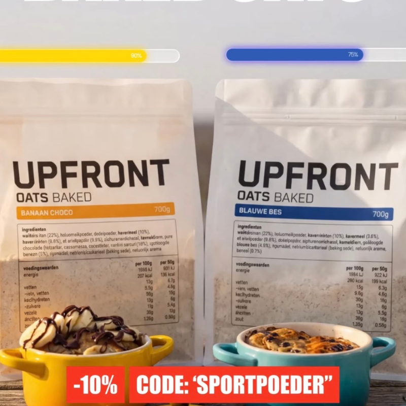 Upfront baked oats