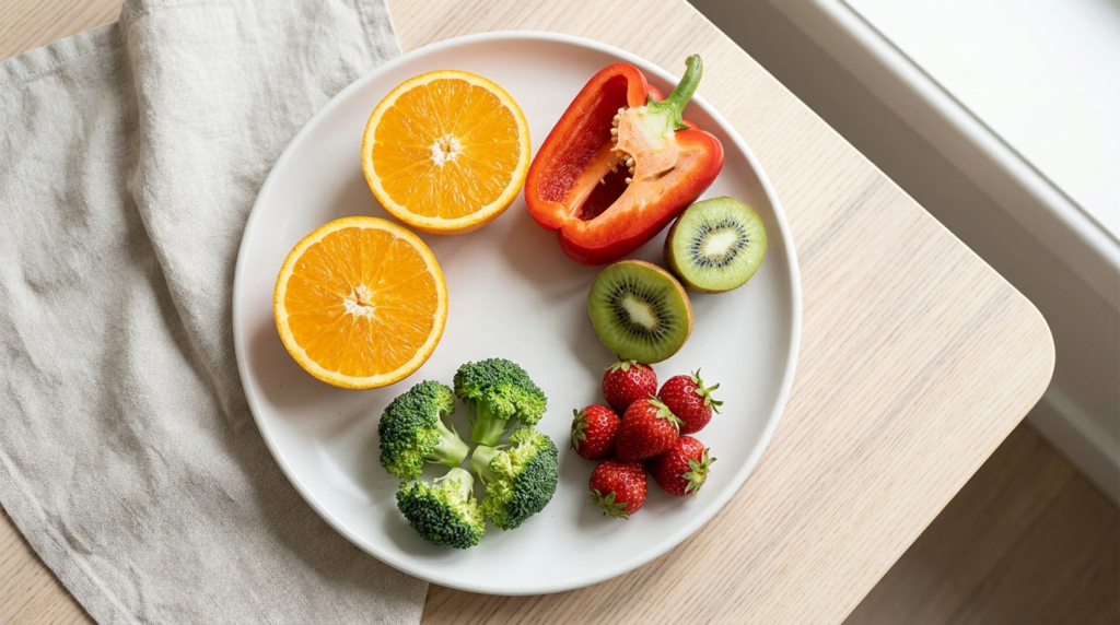 Vitamine C uit groenten en fruit