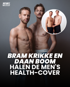 Bram Krikke en Daan Boom transformatie Men's Health