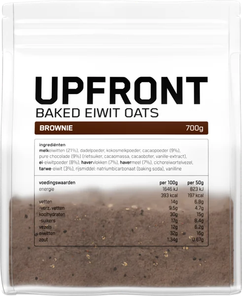 Upfront Baked Oats Brownie 2.0, zak van 700 g