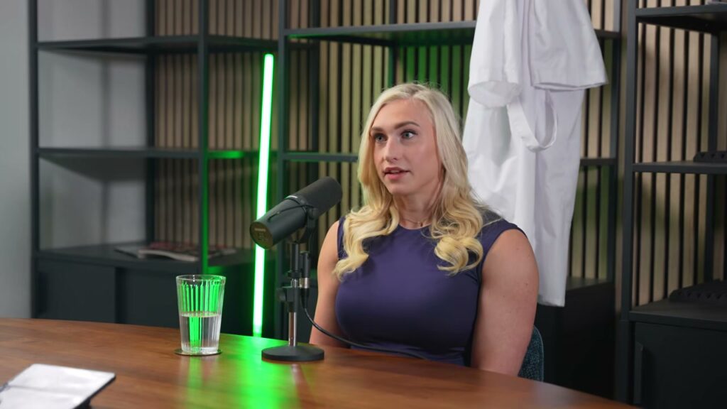 Coach Shannon Delilah in de Healthcast over een vast maaltijdplan bij afvallen