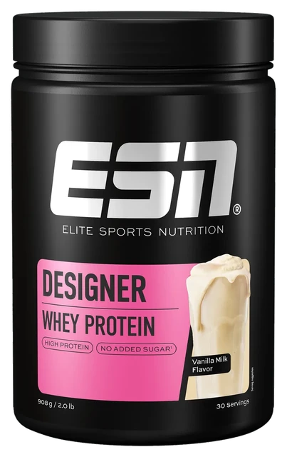 ESN Designer Whey · Vanilla Milk