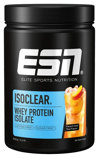 ESN Isoclear Whey Isolate Peach Iced Tea, 908 g