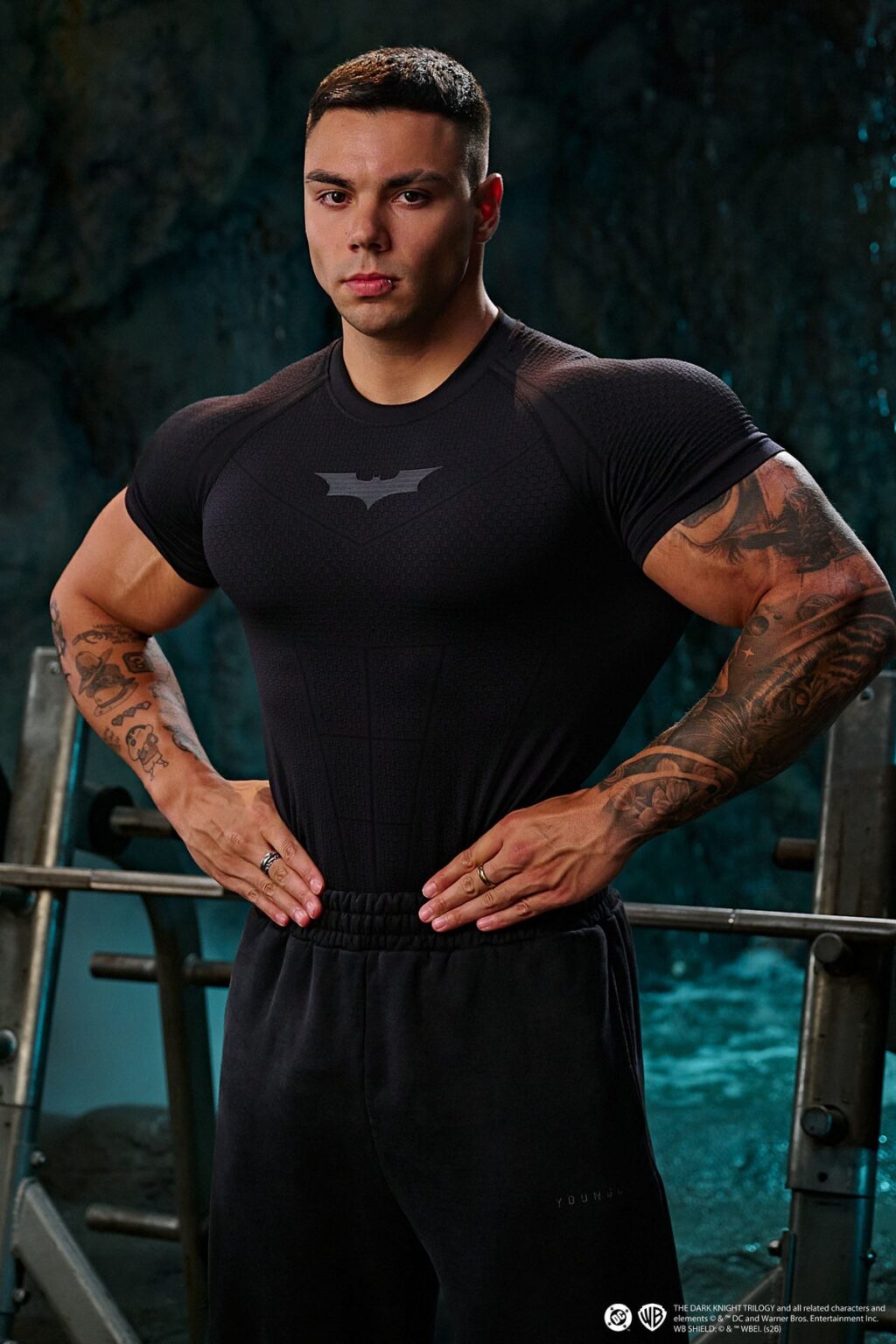 YoungLA Batman Compression shirt, het meest gezochte YoungLA-product in Nederland