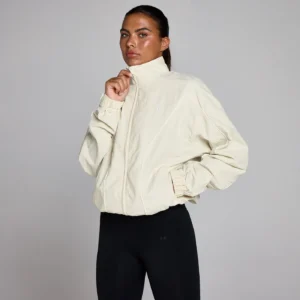 MyProtein Dames Tempo Contrast Woven Jacket Desert Dust XXL